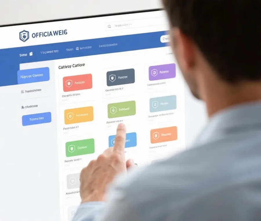 官方通道分类导航示意图